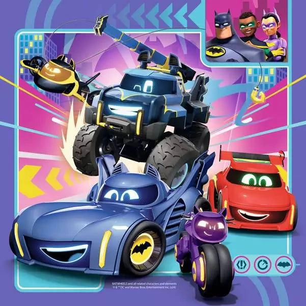 Ravensburger Batwheels 3 x 49 Piece Jigsaw Puzzles for Ages 5 and Up