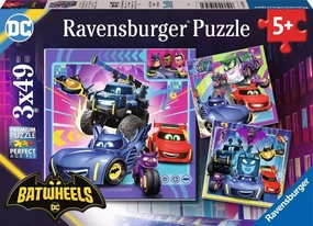 Ravensburger Batwheels 3 x 49 Piece Jigsaw Puzzles for Ages 5 and Up