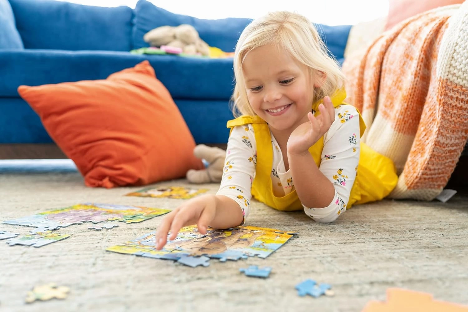 Ravensburger Bluey 4 in A Box Jigsaw Puzzles for Ages 3 and Up