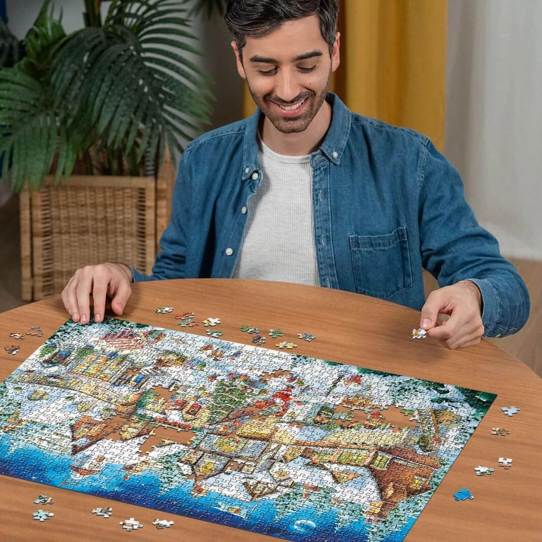 Ravensburger Christmas Village 50th Anniversary 1000 PC Jigsaw Age 14 
