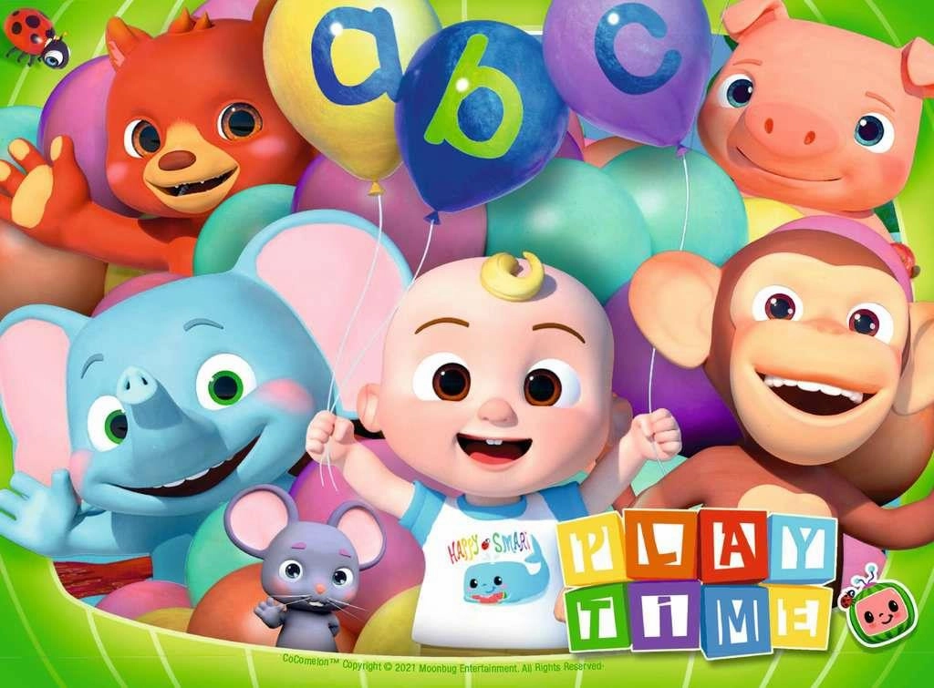 Ravensburger Cocomelon 4 In A Box Jigsaw Puzzles for Ages 3 and Up