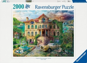 Ravensburger Cove Manor Echoes 2000 Piece Jigsaw for Ages 14 and Up