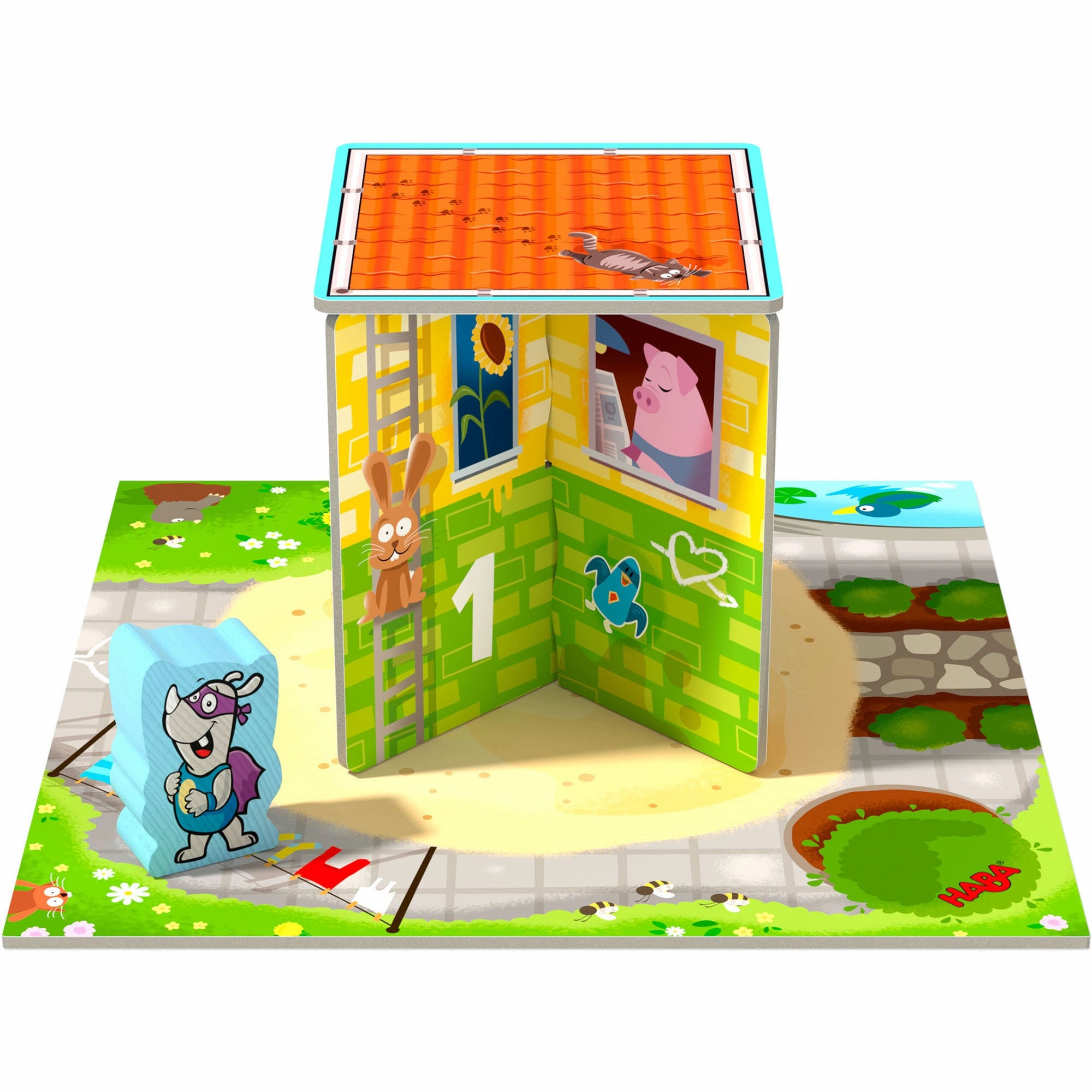 Rhino Hero Junior My Very First Games - Cooperative Stacking Game