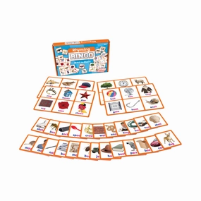 Rhyming Bingo Game by Junior Learning - Educational Toy for Ages 4 