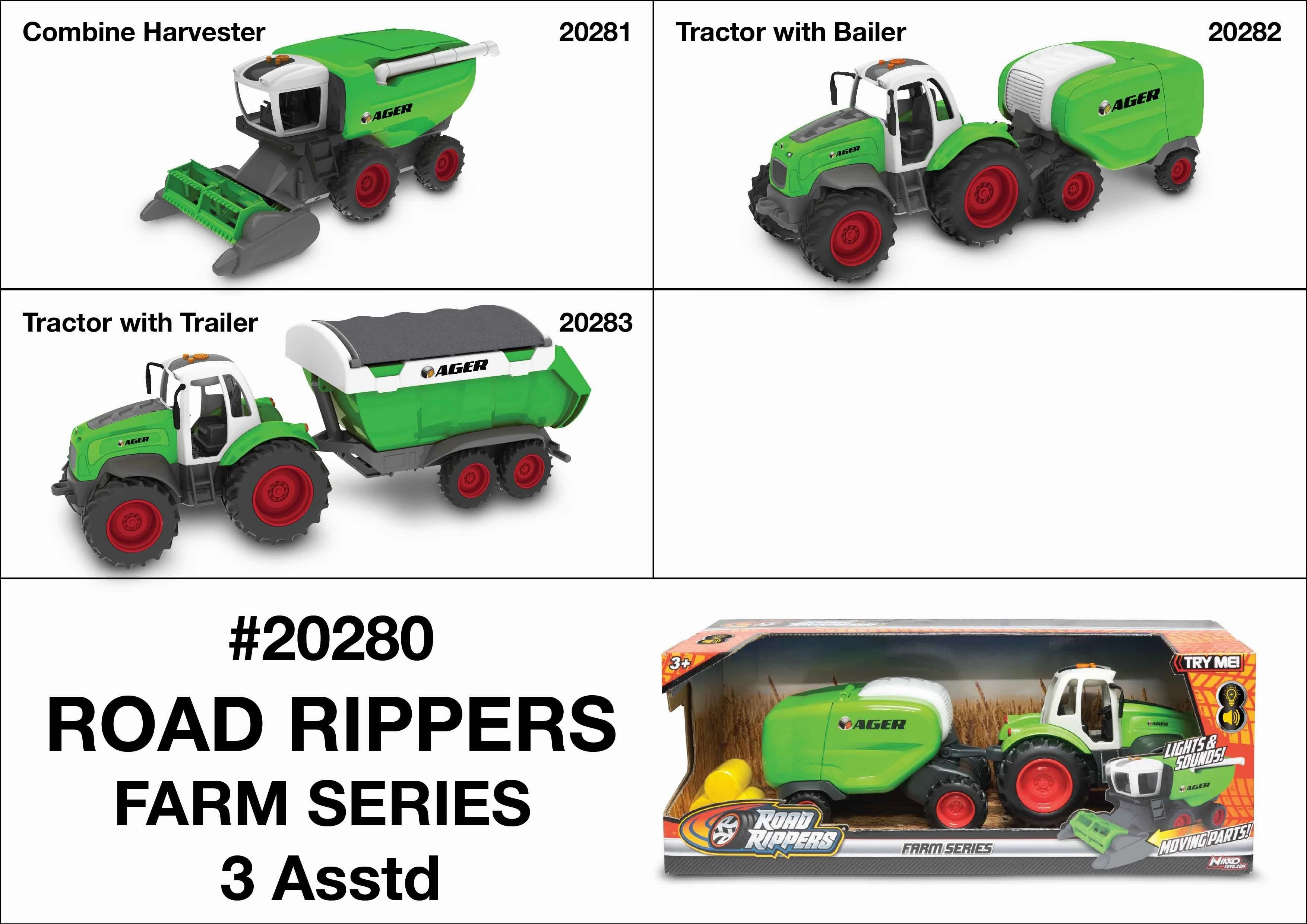 Road Rippers Farm Series Assortment