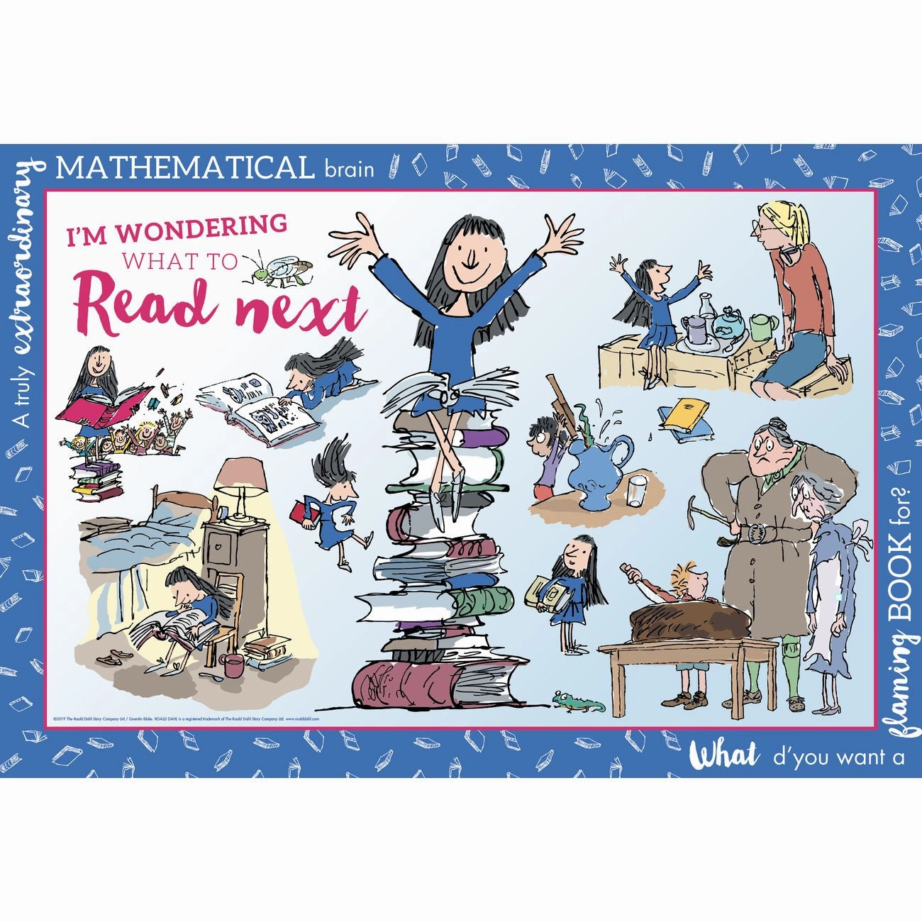 ROALD DAHL 300 PIECE XL PUZZLE MATILDA