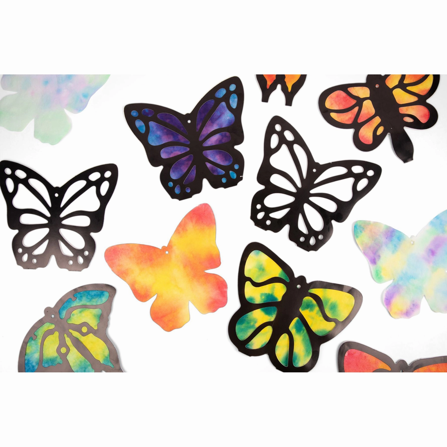 Roylco Artistic Flutter Craft Mobiles Kit - 21 Piece Set