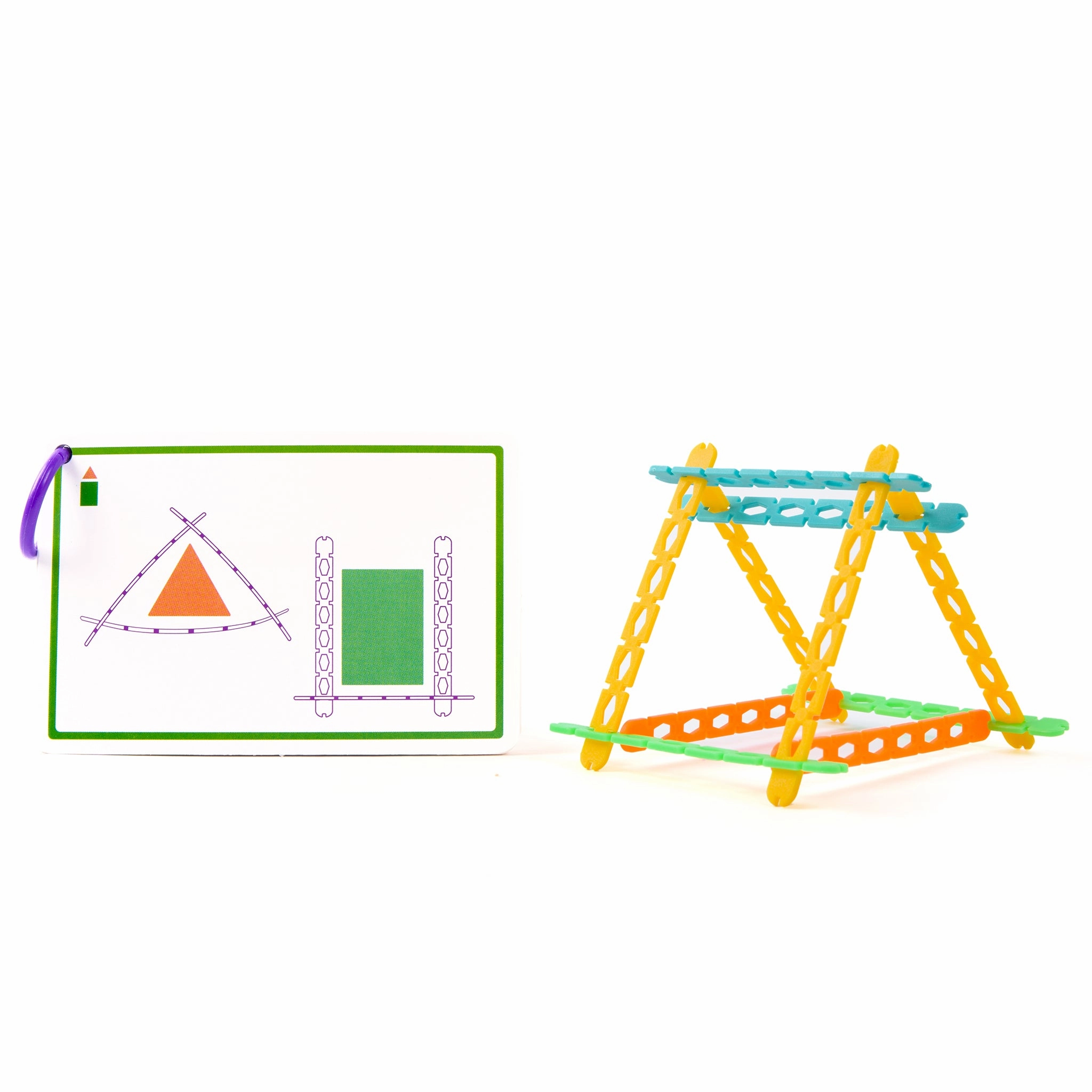 Roylco STEAM Structure Sticks - Colorful Building Kit for Creative Play
