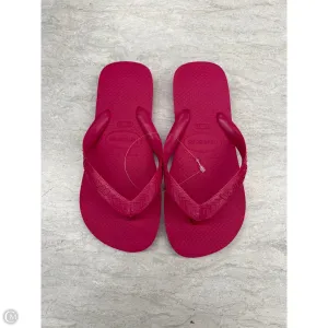 Sandals Flip Flops By Havaianas In Pink, Size: 6