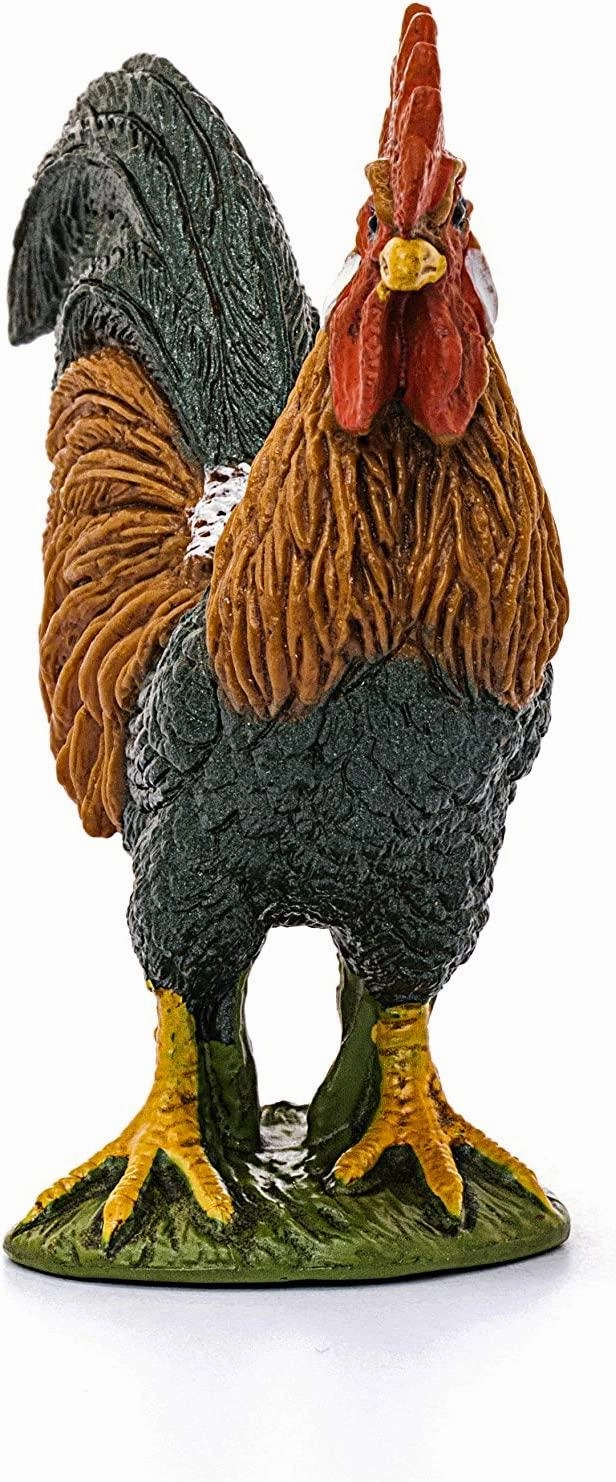 Schleich Farm World 13825 Rooster Toy Animal Figurine for Ages 3 & Up