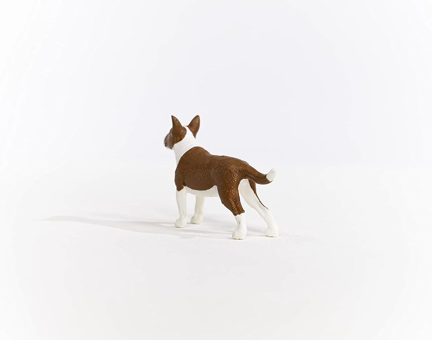 Schleich Farm World 13966 Bull Terrier Toy Figurine for Ages 3 and Up