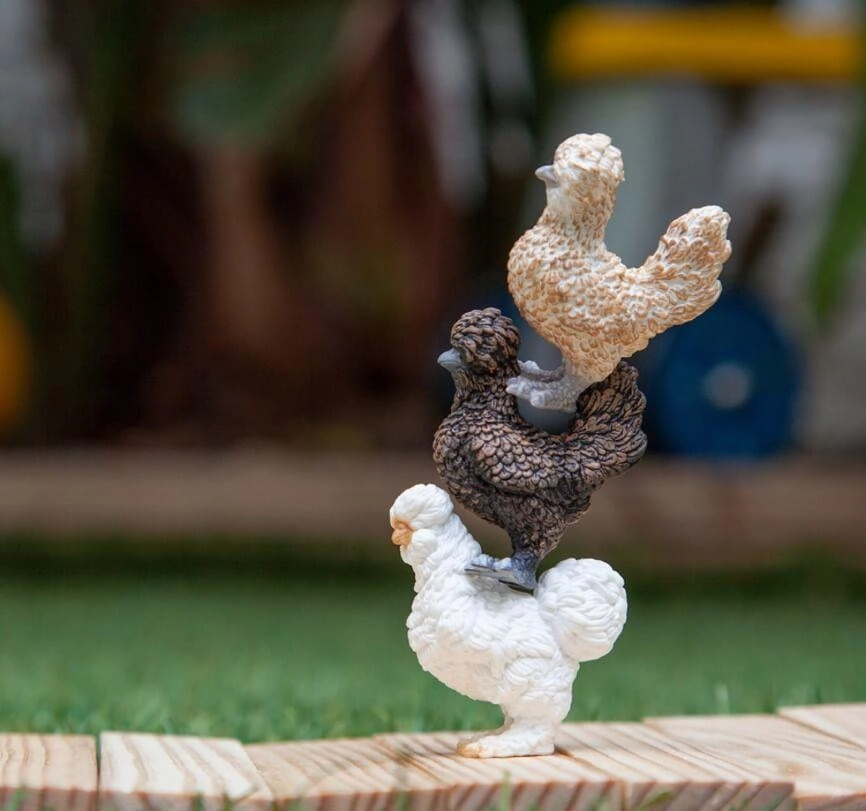 Schleich Farm World 42574 Chicken Friends Figurines for Ages 3 and Up