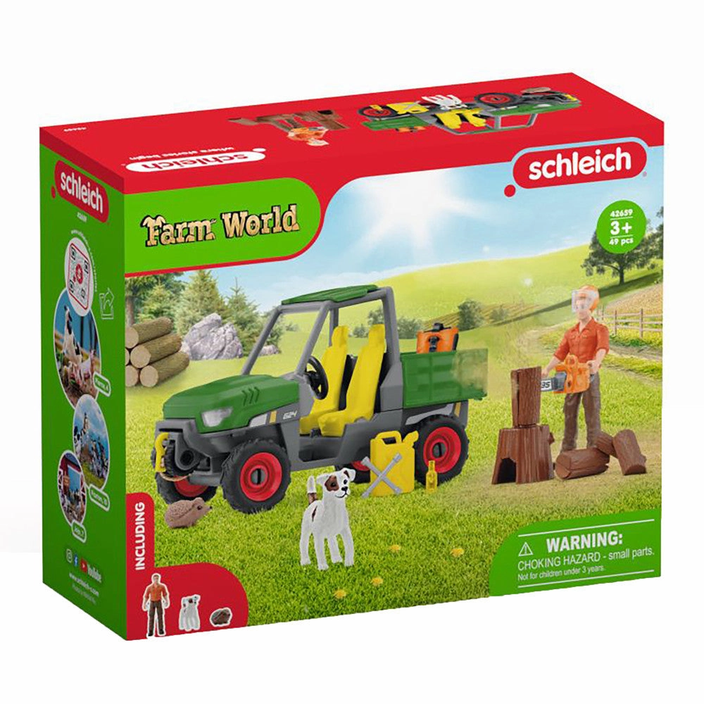 Schleich Farm World: Forest Adventure Figurine Playset