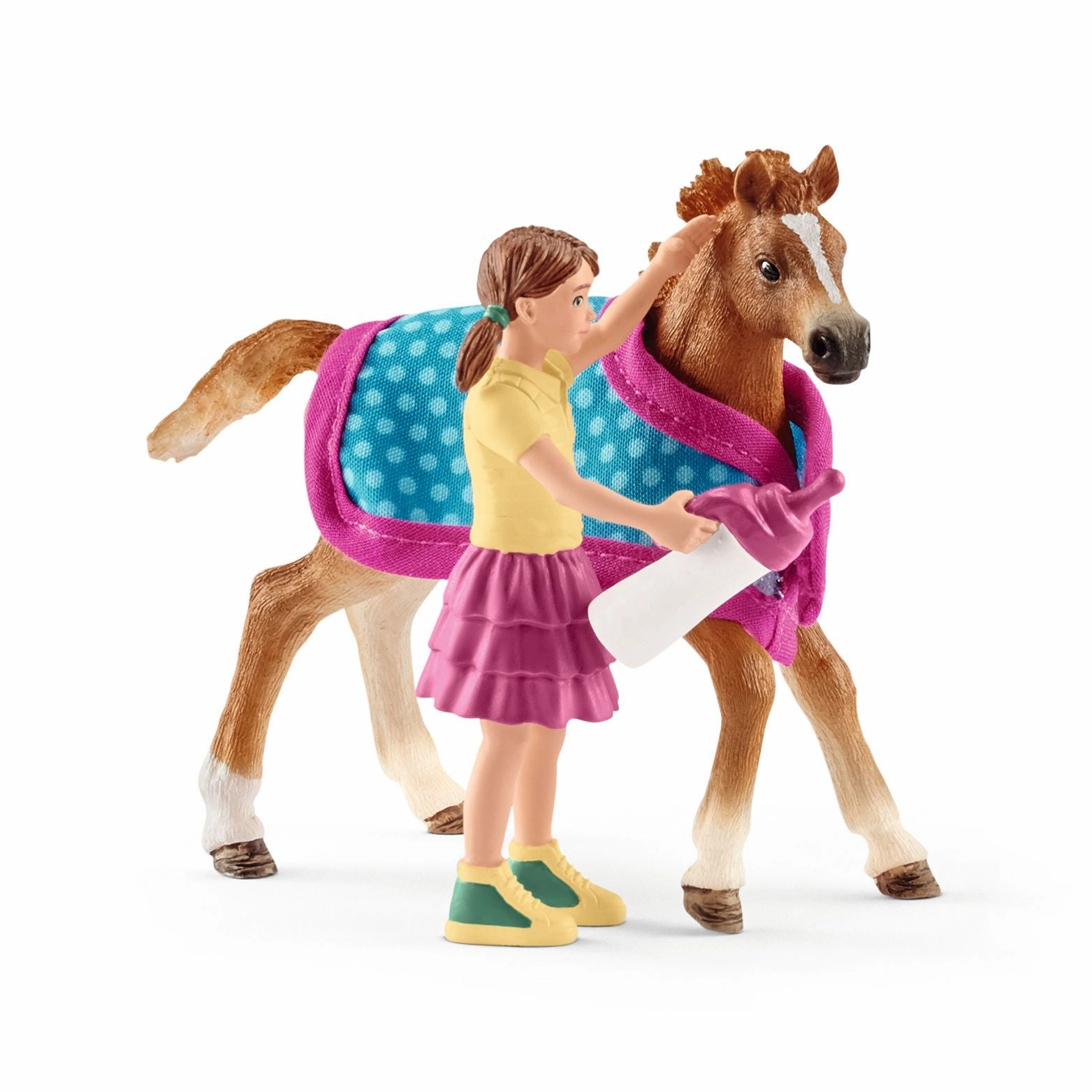 Schleich Horse Club Foal With Blanket Set