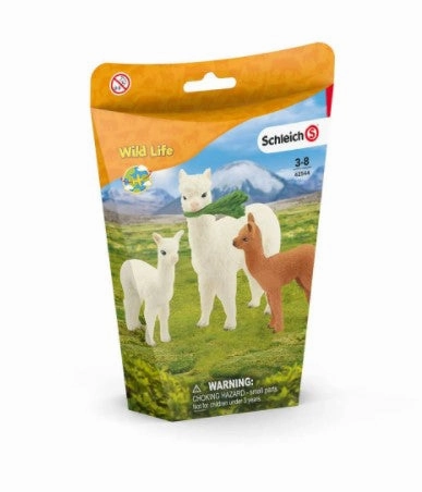 Schleich Wild Life Alpaca Set