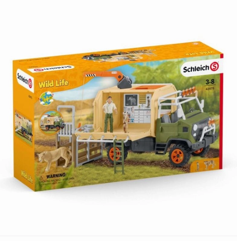Schleich Wild Life Animal Rescue Large Truck Set