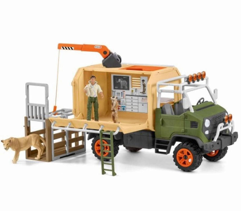 Schleich Wild Life Animal Rescue Large Truck Set