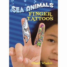 Sea Animals Finger Tattoos