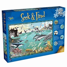 SEEK & FIND 300 PIECE XL PUZZLE THE OCEAN