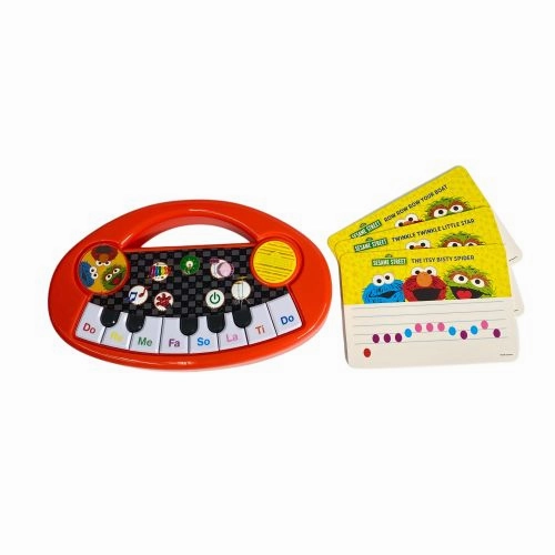 Sesame Street Compact Music Time Keyboard for Kids