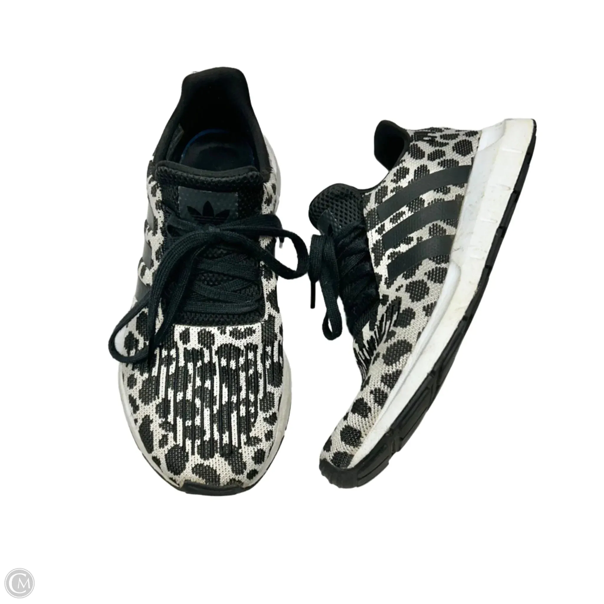 Shoes Athletic By Adidas In Black & White, Size: 7.5