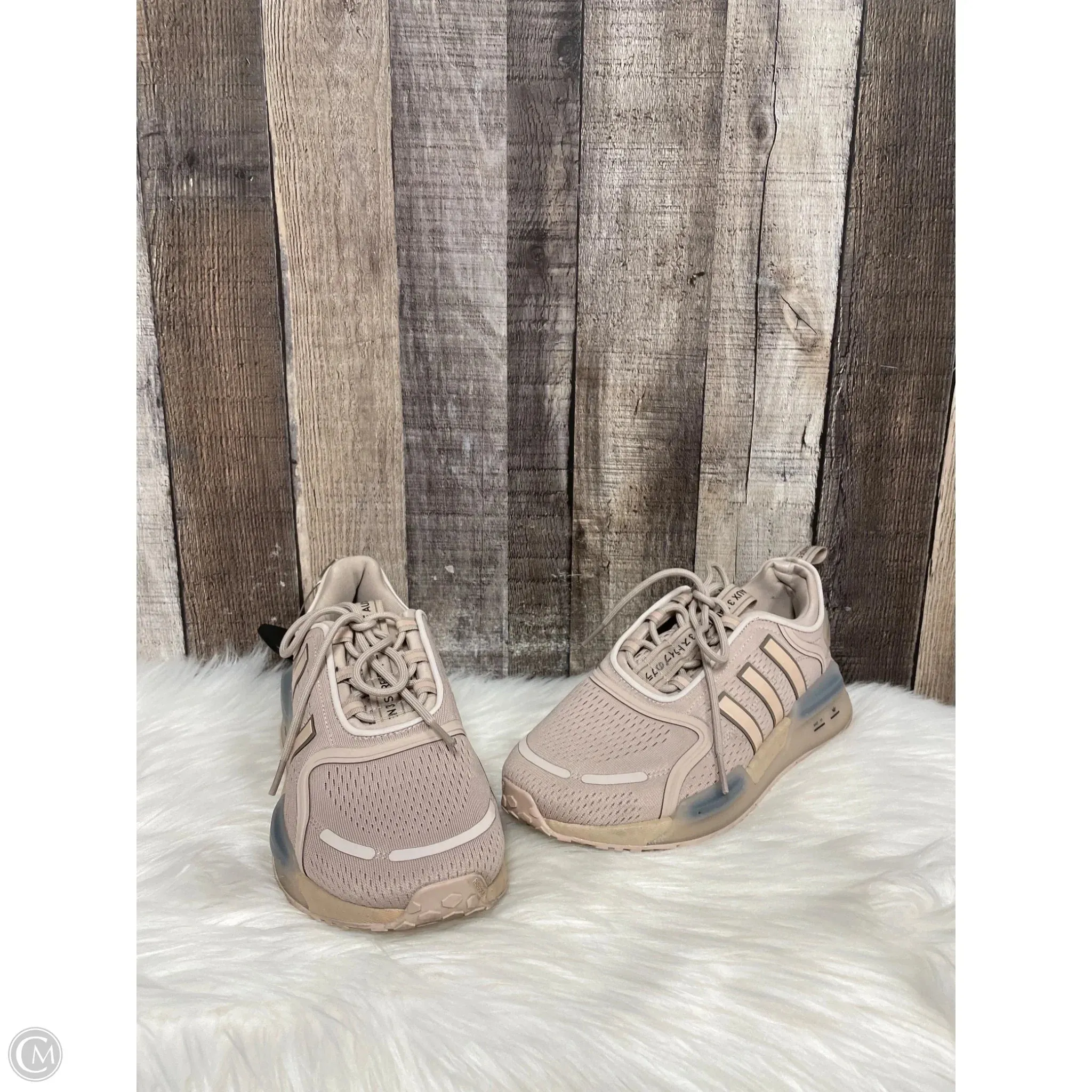 Shoes Athletic By Adidas In Tan, Size: 6.5