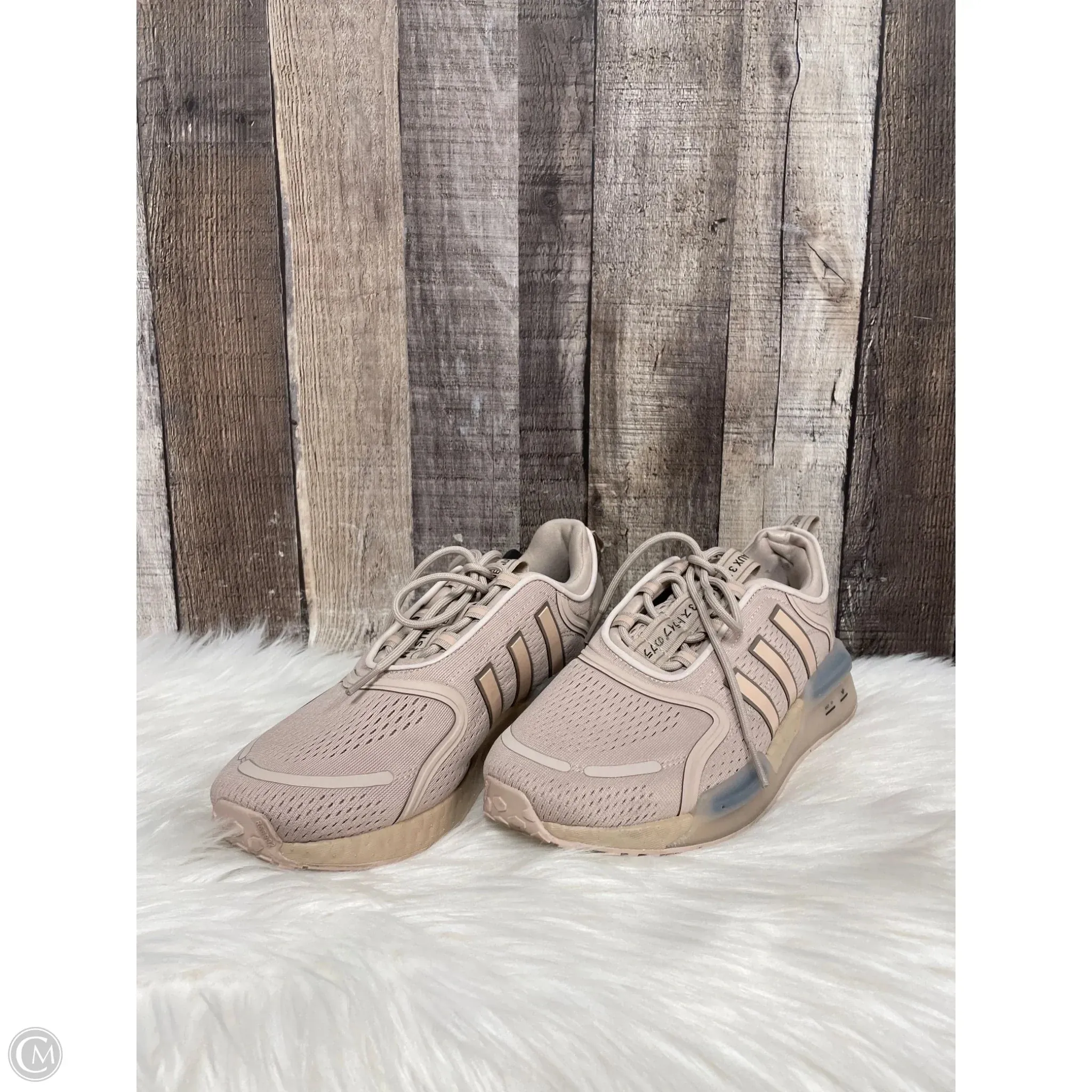 Shoes Athletic By Adidas In Tan, Size: 6.5