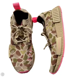 Shoes Sneakers By Adidas In Camouflage Print, Size: 9