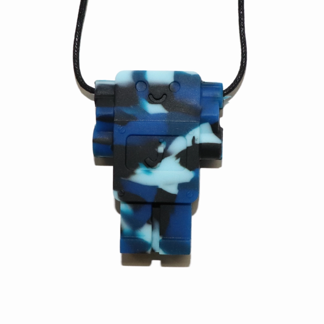 Silicone Pendant - Robot