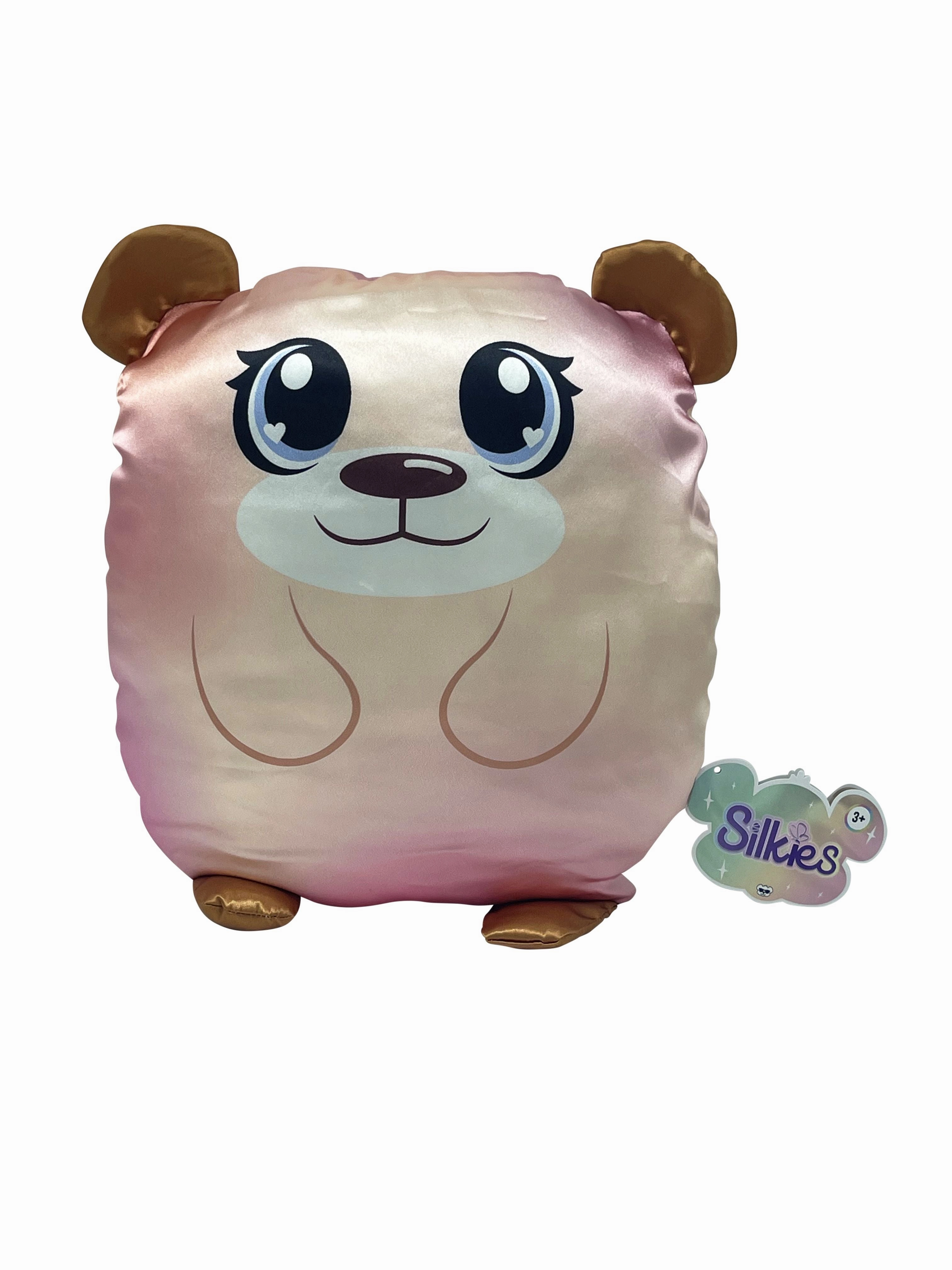 Silkies Cuddle Pets Plush 30cm Brown Bear
