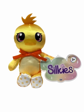 Silkies Traditional Plush 13cm Yellow Duck