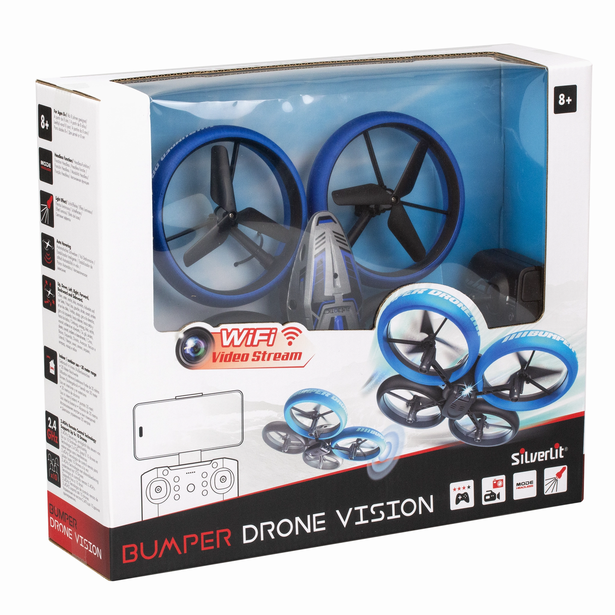 Silverlit Flybotic Bumper Drone Vision With Camera
