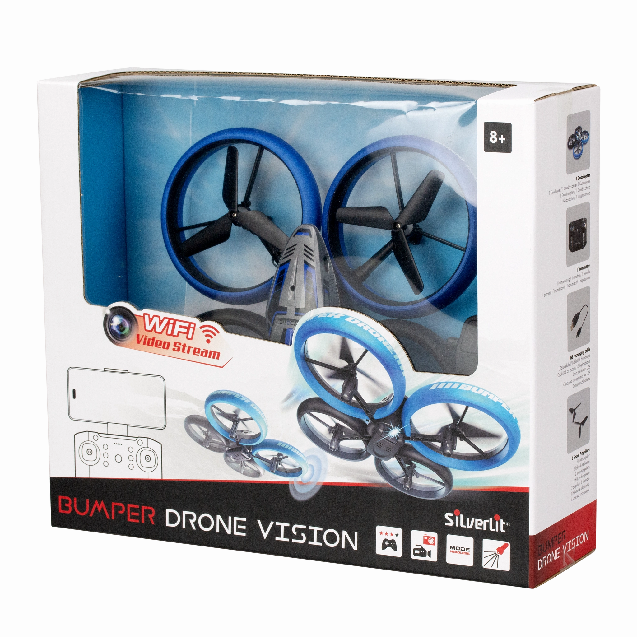 Silverlit Flybotic Bumper Drone Vision With Camera
