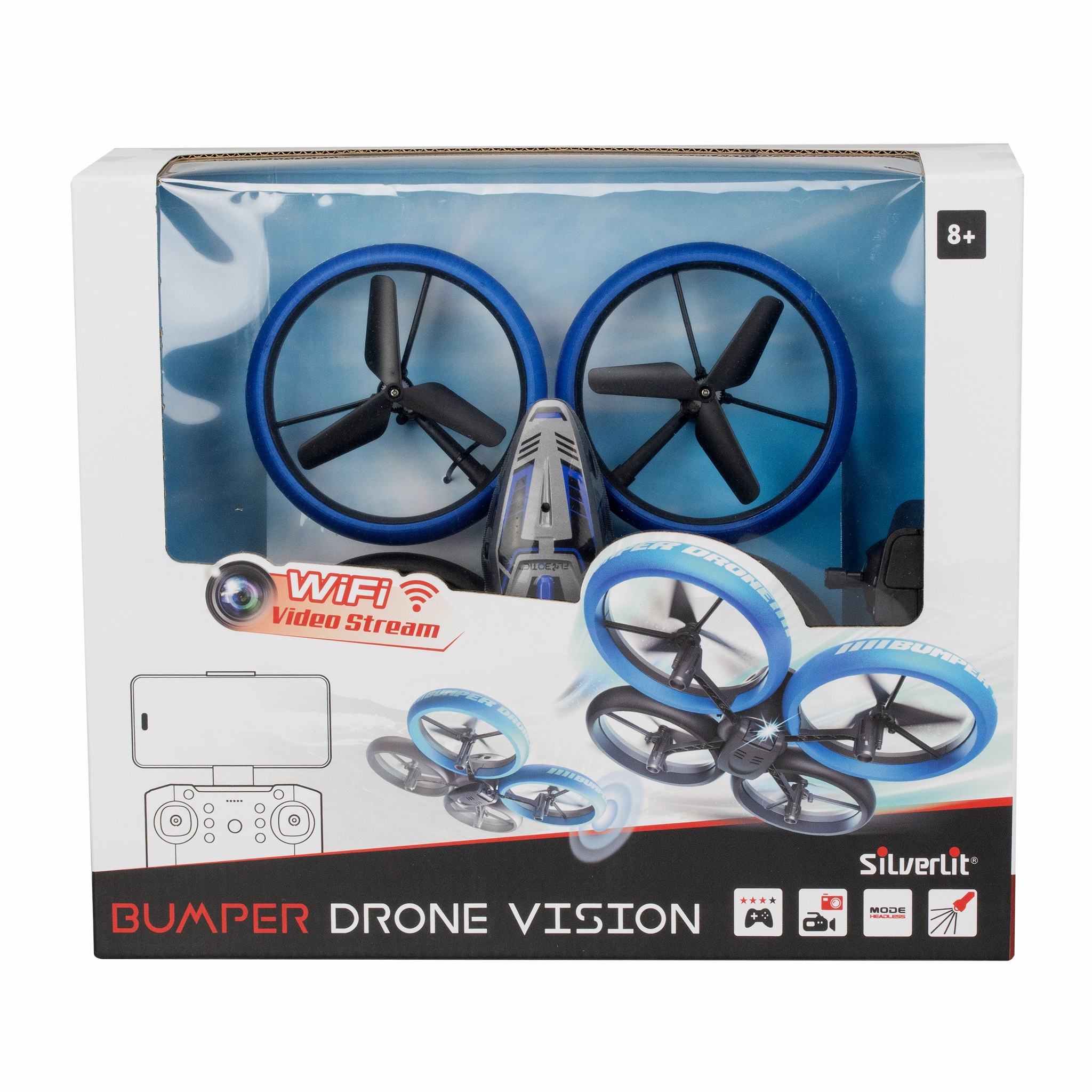 Silverlit Flybotic Bumper Drone Vision With Camera