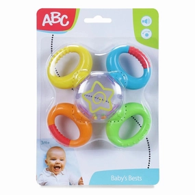 Simba ABC Multi Turn Rattle Multicolour 3M 