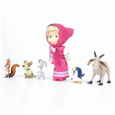 Simba Masha and The Bear Masha`s Animal Set For Ages 3 