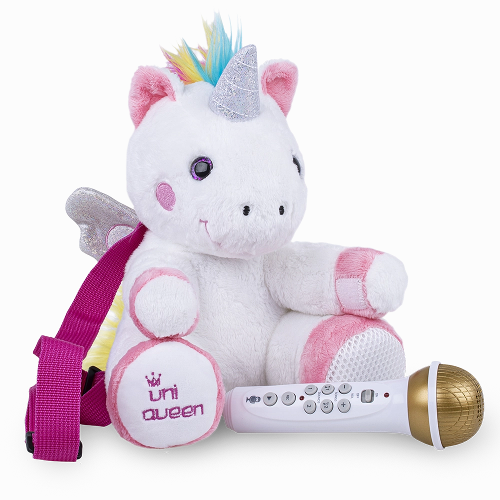 Singing Machine Kids Sing-Along Crew Plush, Uniqueen