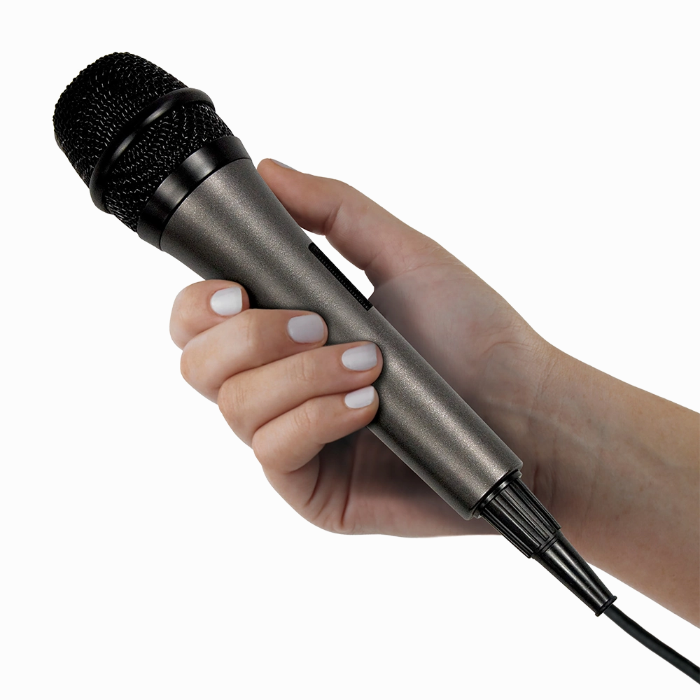 Singing Machine Wired Uni-directional Dynamic Microphone
