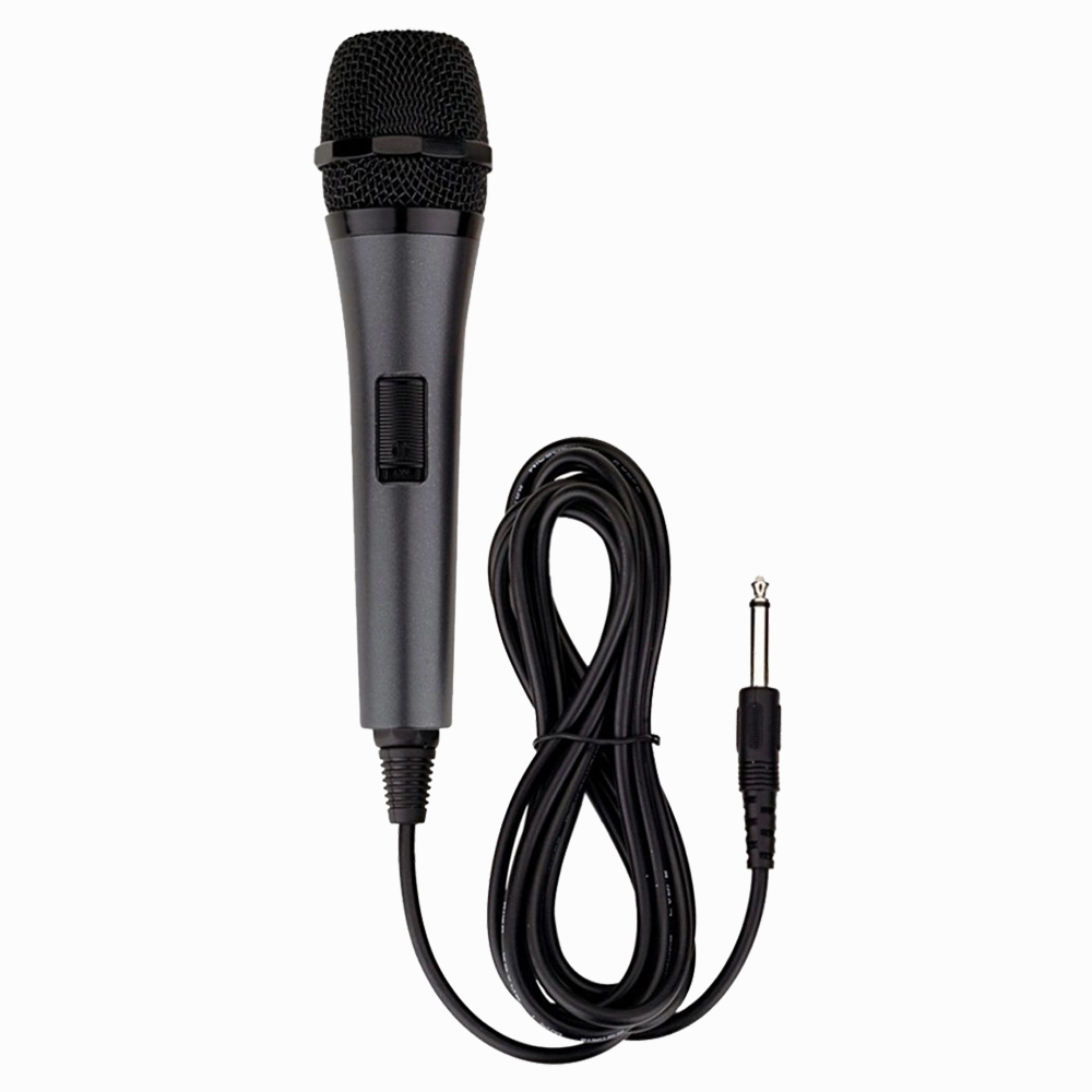 Singing Machine Wired Uni-directional Dynamic Microphone
