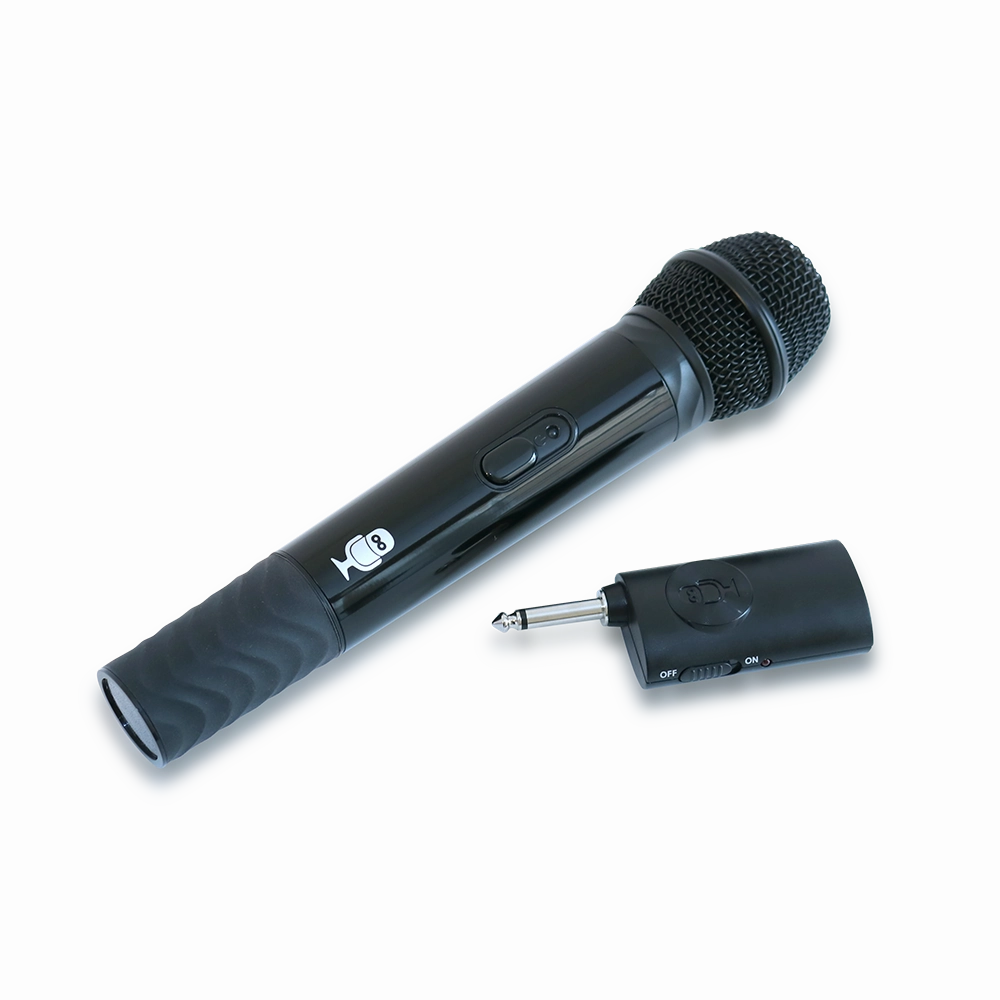 Singing Machine Wireless Uni-directional Dynamic Microphone