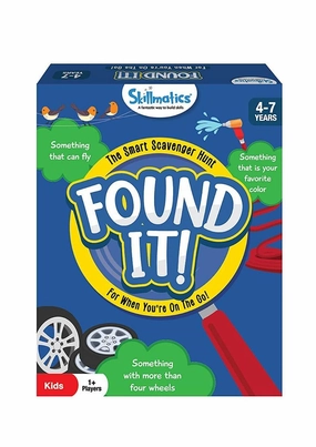 Skillmatics Card Game : Found It Travel Edition | Super Fun & Smart Scavenger Hunt