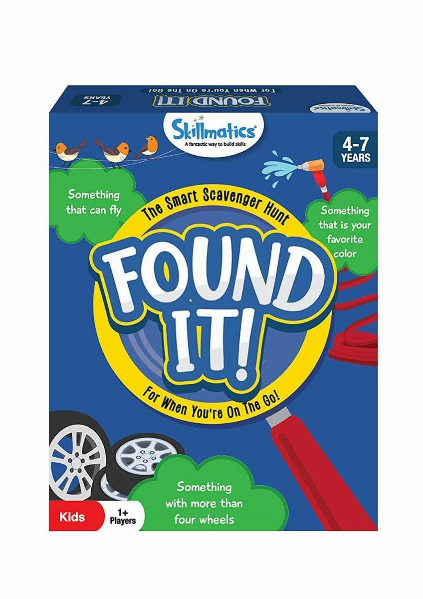 Skillmatics Card Game : Found It Travel Edition | Super Fun & Smart Scavenger Hunt