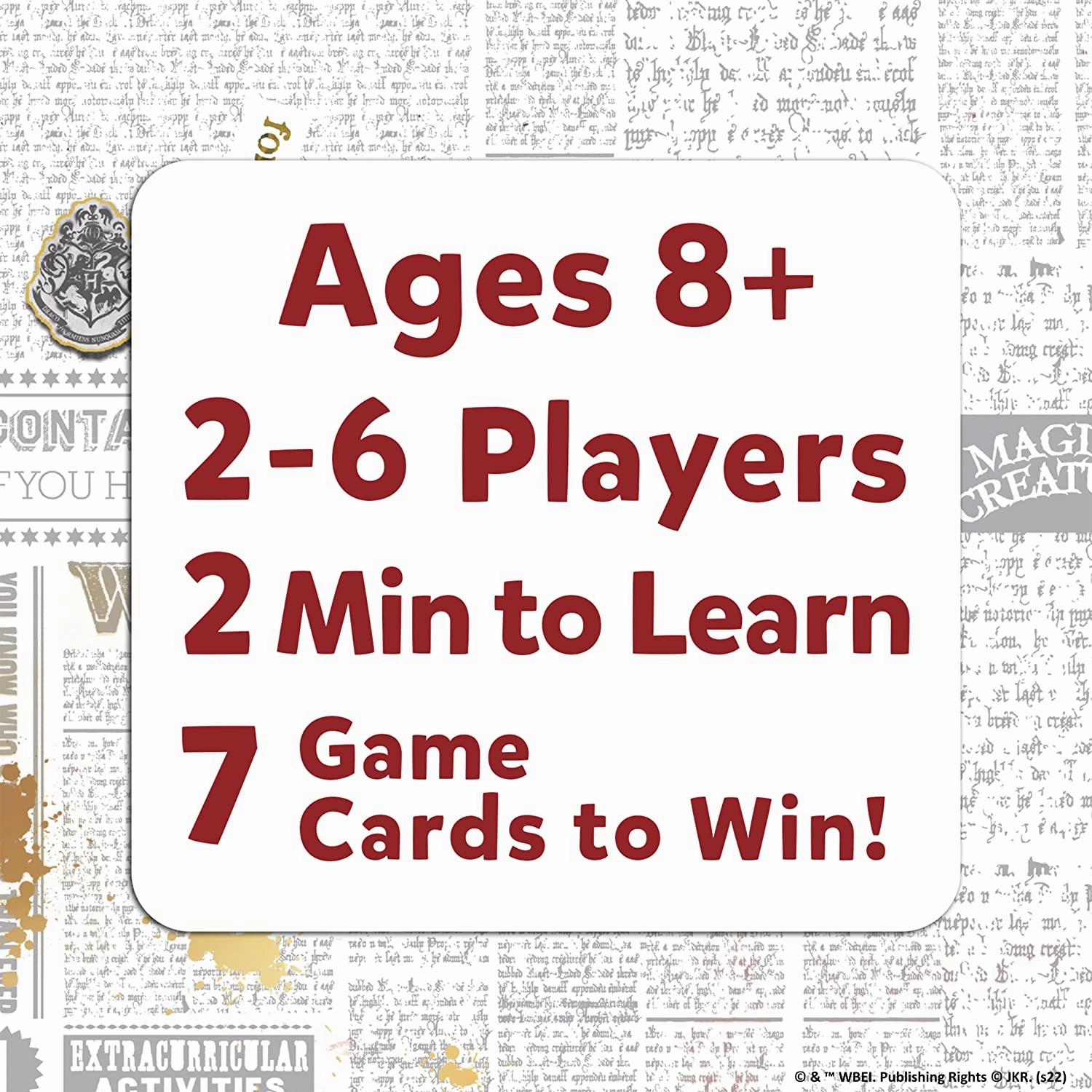 Skillmatics Guess in 10 Harry Potter - Trivia and Strategy Card Game for Ages 8 