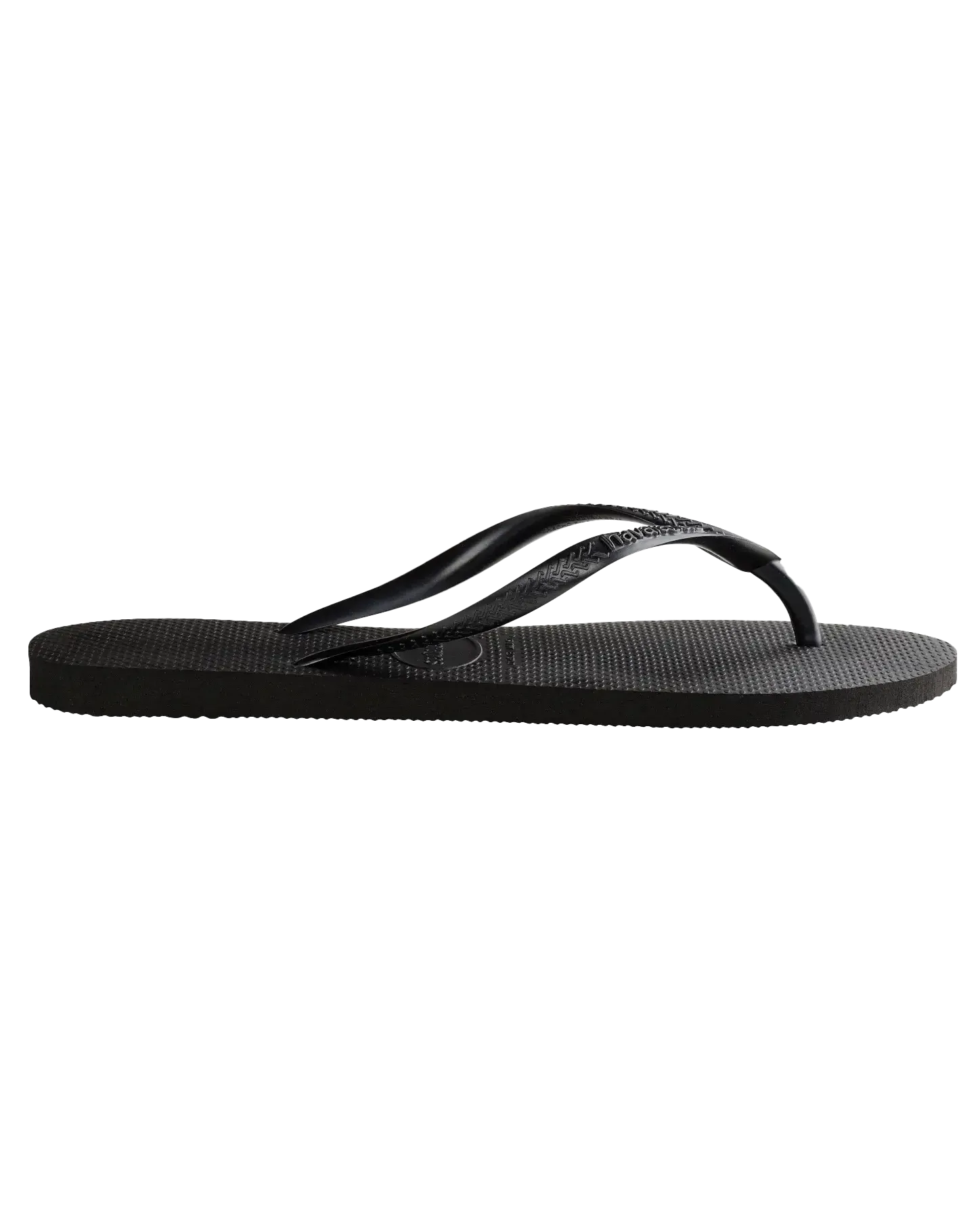 Slim Flip Flops in Black