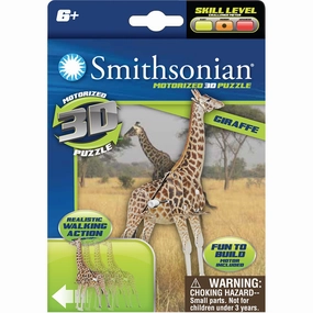 Smithsonian Motorized 3D Puzzle Animals Giraffe