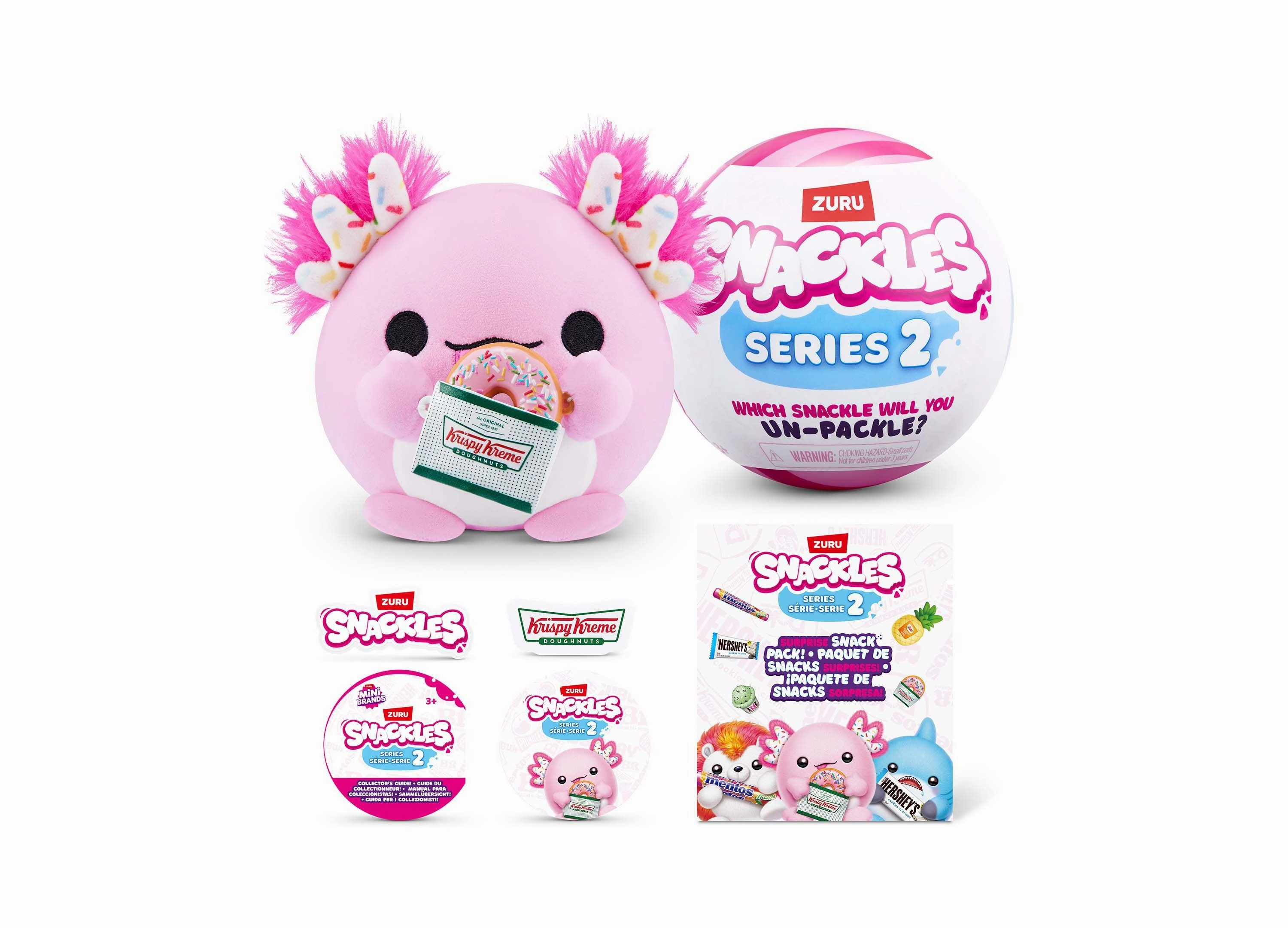 Snackles Series 2 14 inch Collectible Plush Toy - Hersheys Bear