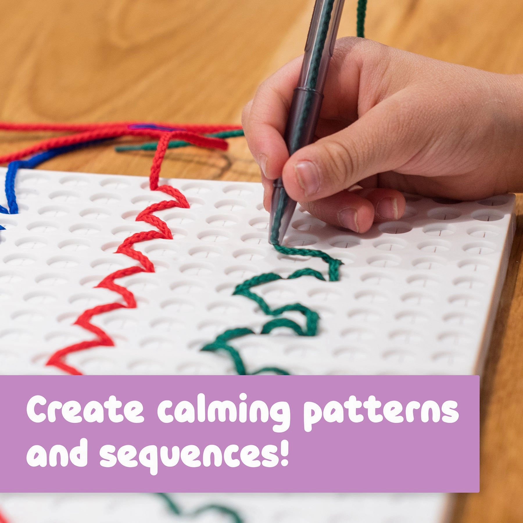 Spark & Wow Calm Down Threading Boards - Interactive Mindfulness Toy