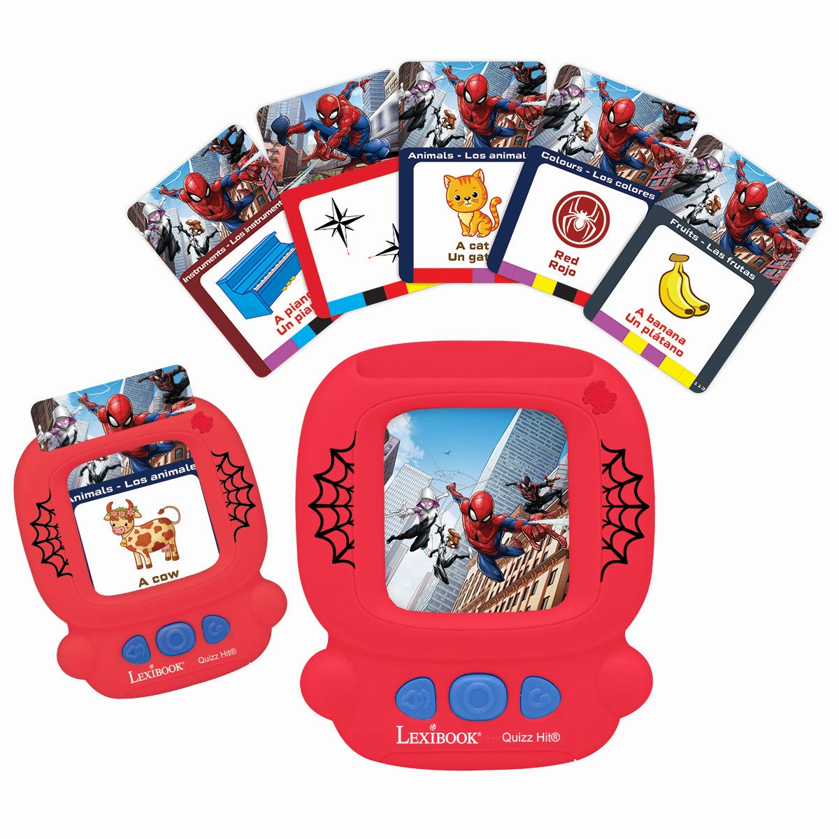 Spider-Man Bilingual Interactive Card Reader with 200 Educational Cards