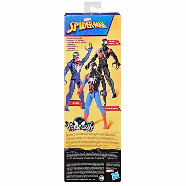 Spider-Man Venom Versus Titan Hero Series Spider-Man