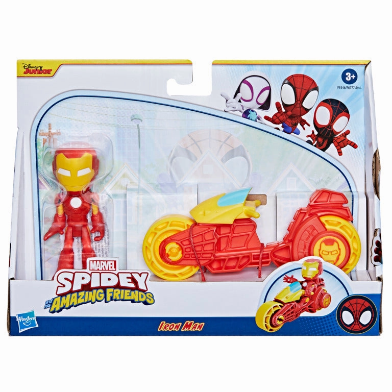 Spidey And Friends Motorbike  Iron Man